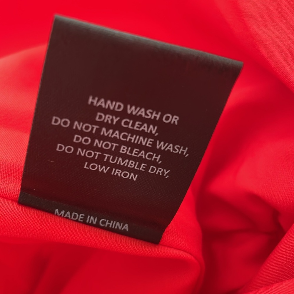 Hutch Red Pleated Midi Dress - Picture 8 of 10